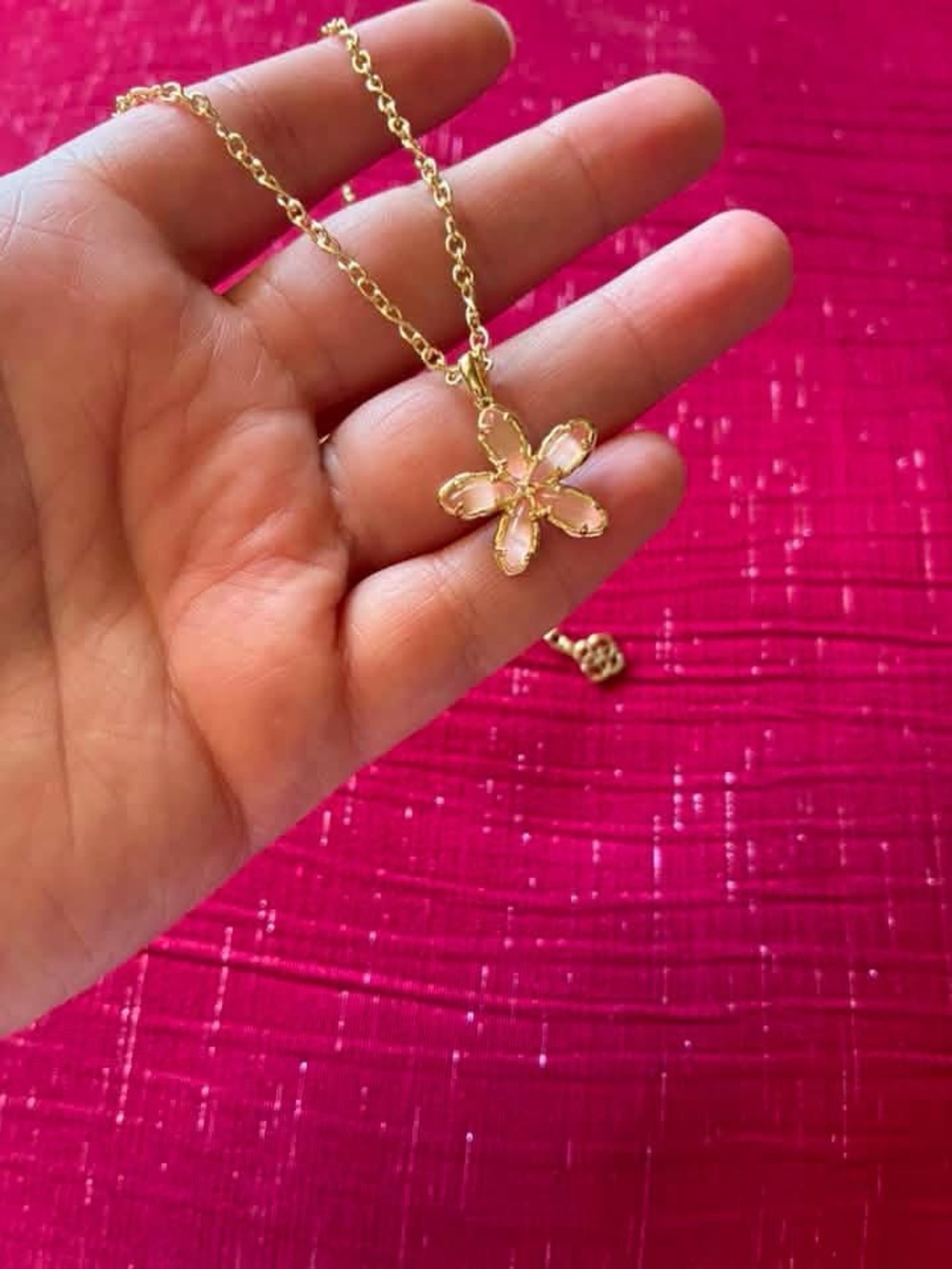 Kendra Scott Gold Flower Kyla Pendant Necklace